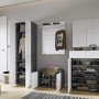 Germania Banco zapatero GW-Rimini 75x40x48 cm grafito y blanco de , Zapateros y organizadores de calzado - Ref: Foro24-438392...