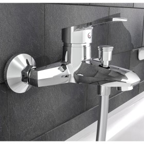 SCHÜTTE Grifo mezclador de bañera TESSA cromado de , Grifos - Ref: Foro24-438660, Precio: 53,32 €, Descuento: %