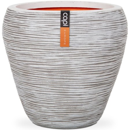 Capi Jarrón Nature Rib cónico marfil 42x38 cm KOFI362 de , Maceteros y jardineras - Ref: Foro24-424215, Precio: 85,12 €, Desc...