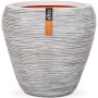 Capi Jarrón Nature Rib cónico marfil 42x38 cm KOFI362 de , Maceteros y jardineras - Ref: Foro24-424215, Precio: 85,12 €, Desc...