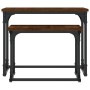 Mesa de centro apilable 2 pzas madera ingeniería roble marrón de , Mesas de centro - Ref: Foro24-833372, Precio: 33,06 €, Des...