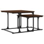 Mesa de centro apilable 2 pzas madera ingeniería roble marrón de , Mesas de centro - Ref: Foro24-833372, Precio: 33,06 €, Des...