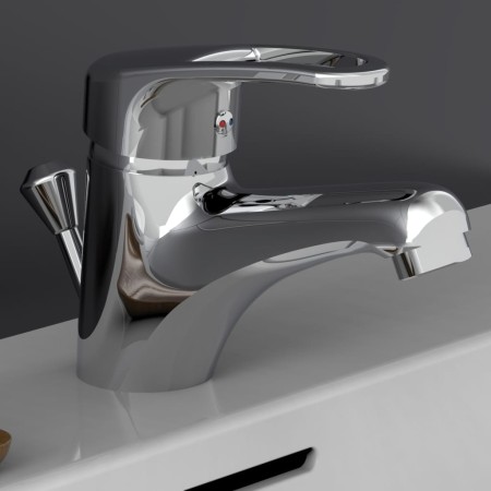 SCHÜTTE Grifo mezclador de lavabo BATONI cromado de , Grifos - Ref: Foro24-438662, Precio: 44,13 €, Descuento: %