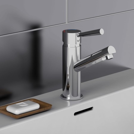 SCHÜTTE Grifo mezclador de lavabo STOCKHOLM cromado de , Grifos - Ref: Foro24-438674, Precio: 70,58 €, Descuento: %