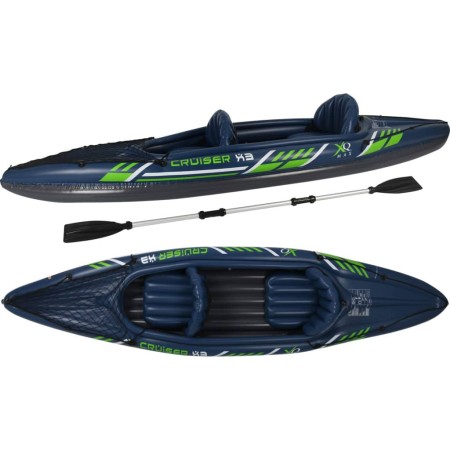 441945 XQ Max Kayak Cruiser X3 azul y verde 342x76x32 cm de , Kayaks - Ref: Foro24-441946, Precio: 150,66 €, Descuento: %
