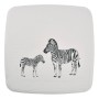 RIDDER Alfombrilla de ducha Zebra blanco y negro 54x54 cm de , Alfombras y esterillas de baño - Ref: Foro24-445031, Precio: 2...