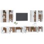 Set de muebles de TV 8 pzas madera contrachapada blanco brillo de , Muebles TV - Ref: Foro24-3188704, Precio: 441,29 €, Descu...