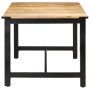 Mesa de comedor de madera maciza de mango rugosa 180x90x76 cm de , Mesas de cocina y de comedor - Ref: Foro24-287436, Precio:...