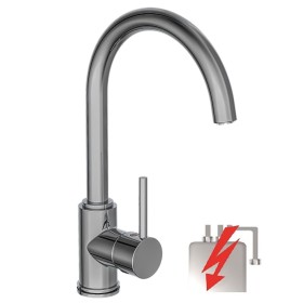 SCHÜTTE Grifo mezclador con caño alto CASALLA baja presión cromado de , Grifos - Ref: Foro24-435073, Precio: 86,16 €, Descuen...
