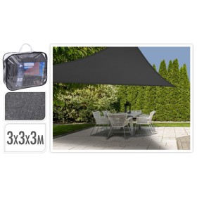 ProGarden Toldo de tela triangular gris oscuro 3x3x3 m de , Sombrillas - Ref: Foro24-436175, Precio: 20,81 €, Descuento: %