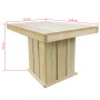 Set de comedor de jardín 4 piezas madera de pino impregnada de , Conjuntos de jardín - Ref: Foro24-43262, Precio: 374,39 €, D...