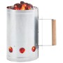 Encendedor de barbacoa de carbón de acero galvanizado de , Accesorios para barbacoas - Ref: Foro24-46614, Precio: 33,15 €, De...