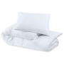 Juego de funda nórdica microfibra ligera blanco 135x200 cm de , Fundas de nórdico - Ref: Foro24-136021, Precio: 18,00 €, Desc...