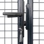 Puerta de malla de jardín acero galvanizado 400x200 cm gris de , Puertas de jardín - Ref: Foro24-143379, Precio: 646,96 €, De...