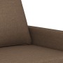 Juego de sofás con cojines 3 piezas tela marrón de , Sofás - Ref: Foro24-3201431, Precio: 638,84 €, Descuento: %