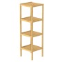 EISL Estante de baño 4 compartimentos bambú 34x33x110 cm de , Librerías y estanterías - Ref: Foro24-438816, Precio: 62,67 €, ...