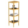 EISL Estante de baño 4 compartimentos bambú 34x33x110 cm de , Librerías y estanterías - Ref: Foro24-438816, Precio: 62,67 €, ...