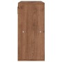 Estantería de madera de ingeniería marrón roble 60x27,5x59,5cm de , Librerías y estanterías - Ref: Foro24-338172, Precio: 45,...