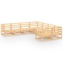 Juego de muebles de jardín 8 piezas madera maciza de pino de , Conjuntos de jardín - Ref: Foro24-3075974, Precio: 450,66 €, D...