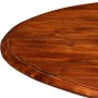 Mesa de comedor madera maciza de acacia acabado miel 80x76 cm de , Mesas de cocina y de comedor - Ref: Foro24-245641, Precio:...