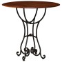 Mesa de comedor madera maciza de acacia acabado miel 80x76 cm de , Mesas de cocina y de comedor - Ref: Foro24-245641, Precio:...