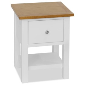 Mesita de noche de madera de roble maciza 36x30x47 cm de , Mesitas de noche - Ref: Foro24-247121, Precio: 96,28 €, Descuento: %