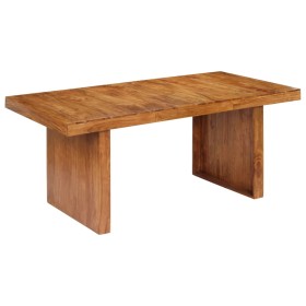 Mesa de comedor de madera maciza de acacia 180x90x75 cm de , Mesas de cocina y de comedor - Ref: Foro24-247491, Precio: 487,1...