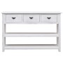 Aparador de madera blanco envejecido 115x30x76 cm de , Aparadores - Ref: Foro24-284172, Precio: 190,15 €, Descuento: %
