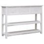 Aparador de madera blanco envejecido 115x30x76 cm de , Aparadores - Ref: Foro24-284172, Precio: 190,15 €, Descuento: %