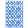 Alfombra de exterior ARAKIL azul y blanca 190x290 cm PP de , Protectores para exterior - Ref: Foro24-310447, Precio: 56,63 €,...