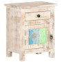Mesita de noche de madera de acacia rugosa 40x30x50 cm de , Mesitas de noche - Ref: Foro24-320233, Precio: 109,90 €, Descuent...