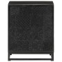 Mesita de noche madera maciza acacia y mango negro 40x30x50 cm de , Mesitas de noche - Ref: Foro24-321614, Precio: 88,35 €, D...