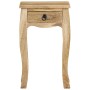 Mesita de noche de madera maciza de mango 28x28x46 cm de , Mesitas de noche - Ref: Foro24-321707, Precio: 96,38 €, Descuento: %