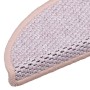 Alfombrilla autoadhesiva escalera sisal 15 uds rosa 56x17x3 cm de , Alfombrillas para escalones - Ref: Foro24-326864, Precio:...