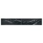 Mesa consola vidrio templado negro 220x35x75,5 cm de , Mesas auxiliares - Ref: Foro24-331713, Precio: 138,64 €, Descuento: %