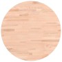 Tablero redondo de madera maciza de haya Ø50x1,5 cm de , Tableros para mesas - Ref: Foro24-355908, Precio: 29,35 €, Descuento: %