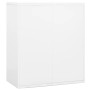 Armario archivador de acero blanco 90x46x103 cm de , Armarios archivadores - Ref: Foro24-336290, Precio: 330,81 €, Descuento: %