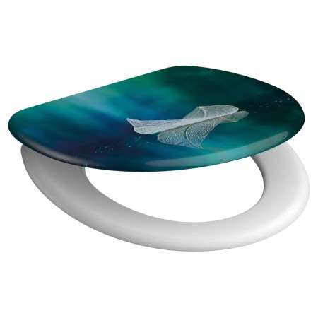 SCHÜTTE Asiento de inodoro con cierre suave FALLEN LEAF de , Asientos de inodoros y bidés - Ref: Foro24-438765, Precio: 34,64...