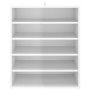 Mueble zapatero madera contrachapada blanco brillo 60x35x70 cm de , Zapateros y organizadores de calzado - Ref: Foro24-808942...