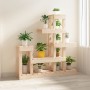 Soporte para plantas madera maciza de pino 92x25x97 cm de , Soportes para macetas - Ref: Foro24-822102, Precio: 72,70 €, Desc...