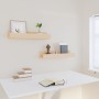 Estantes de pared 2 uds madera maciza de pino 50x12x9 cm de , Estantes y estanterías - Ref: Foro24-823584, Precio: 21,65 €, D...