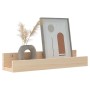 Estantes de pared 2 uds madera maciza de pino 50x12x9 cm de , Estantes y estanterías - Ref: Foro24-823584, Precio: 21,65 €, D...