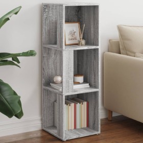 Mueble de esquina madera contrachapada gris Sonoma 33x33x100 cm de , Taquillas y armarios de almacenamiento - Ref: Foro24-825...