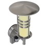 Aplique de pared inoxidable con sensor, forma cónica de , Iluminación de exterior - Ref: Foro24-41093, Precio: 47,86 €, Descu...