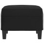 Reposapiés de cuero sintético negro 60x50x41 cm de , Otomanas - Ref: Foro24-349335, Precio: 53,24 €, Descuento: %
