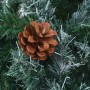 Árbol de Navidad glaseado con piñas 180 cm de , Arboles de navidad - Ref: Foro24-60178, Precio: 52,66 €, Descuento: %