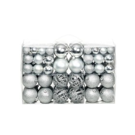 Lote de bolas de Navidad 100 unidades plateadas 3/4/6 cm de , Adornos festivos - Ref: Foro24-245712, Precio: 22,82 €, Descuen...