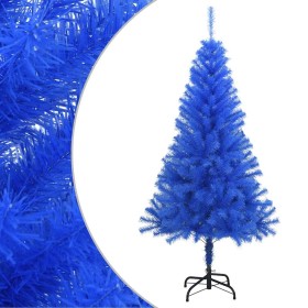 Árbol de Navidad artificial con soporte PVC azul 120 cm de , Arboles de navidad - Ref: Foro24-329181, Precio: 23,57 €, Descue...