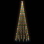 Árbol de Navidad con pincho 732 LED de colores 500 cm de , Arboles de navidad - Ref: Foro24-343560, Precio: 81,17 €, Descuent...
