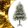 Árbol de Navidad con luces y piñas PVC PE verde 120 cm de , Arboles de navidad - Ref: Foro24-344295, Precio: 74,49 €, Descuen...